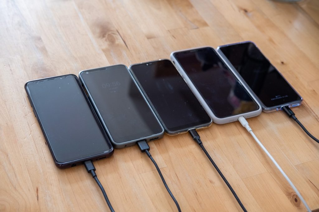 スマホの充電